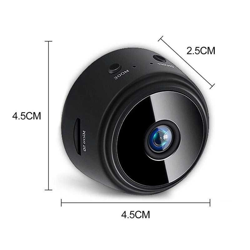 НОВИ Мини IP Камера A9 шпионска камера.Бебефон Mini HD Camera