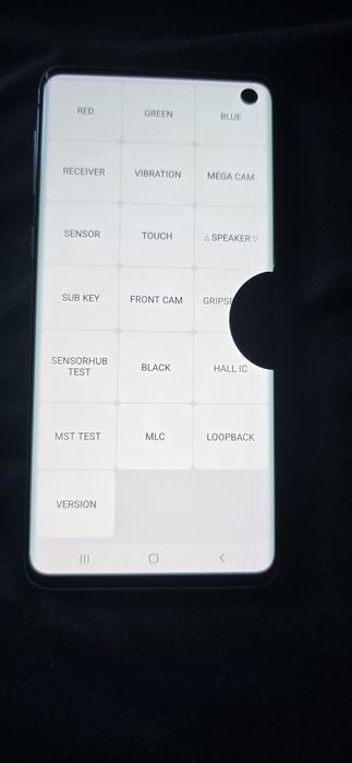 Samsung S10 dual SIM 128 gb display cu pată crapat