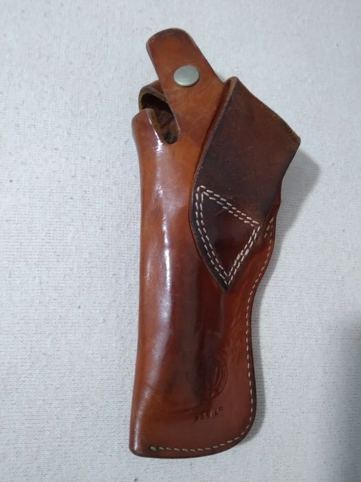 Toc pistol din piele naturala