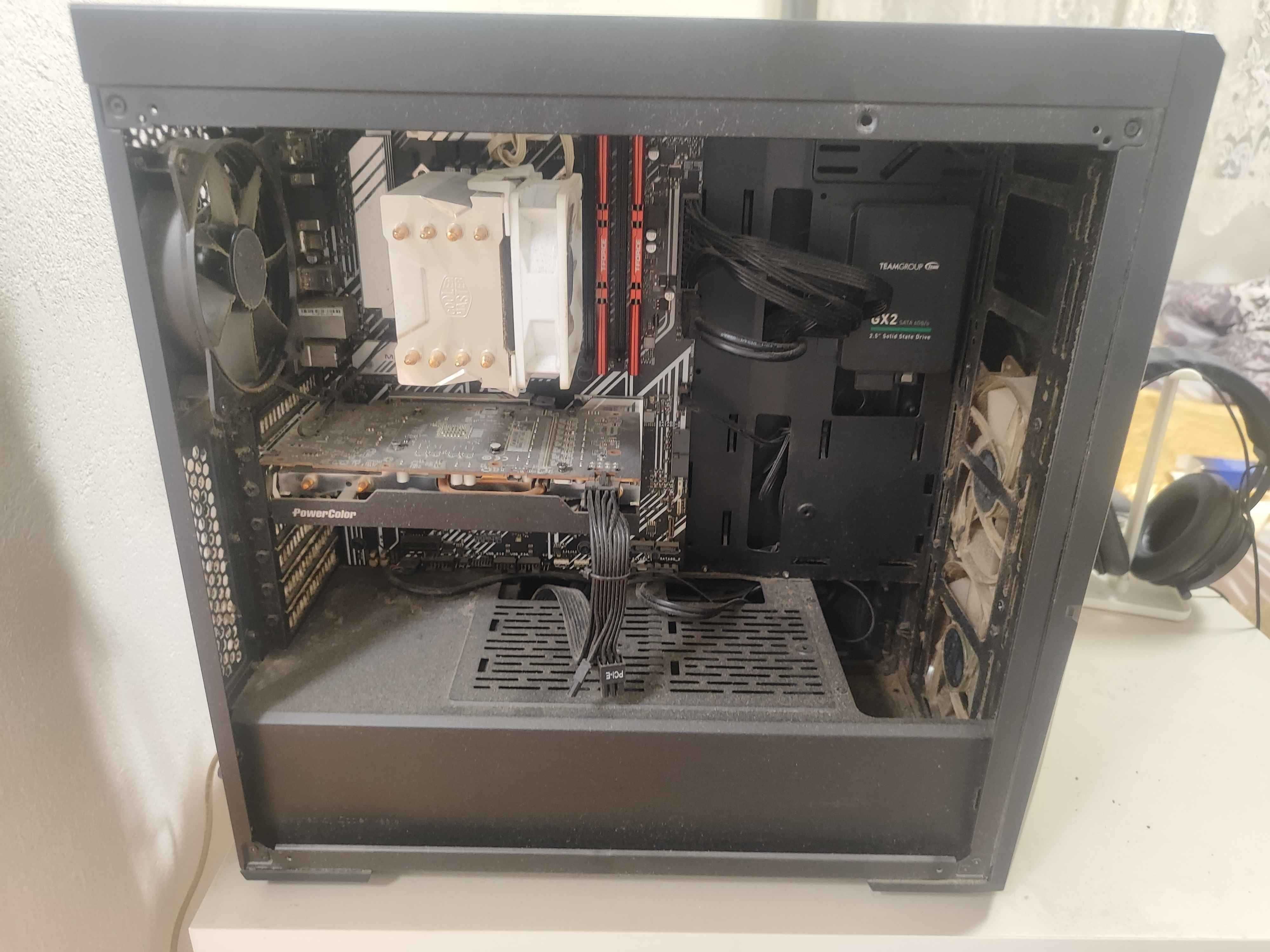 Геймърски компютър RX 6600 XT, Intel Core i5-11400F, 16 GB RAM, 1 TB