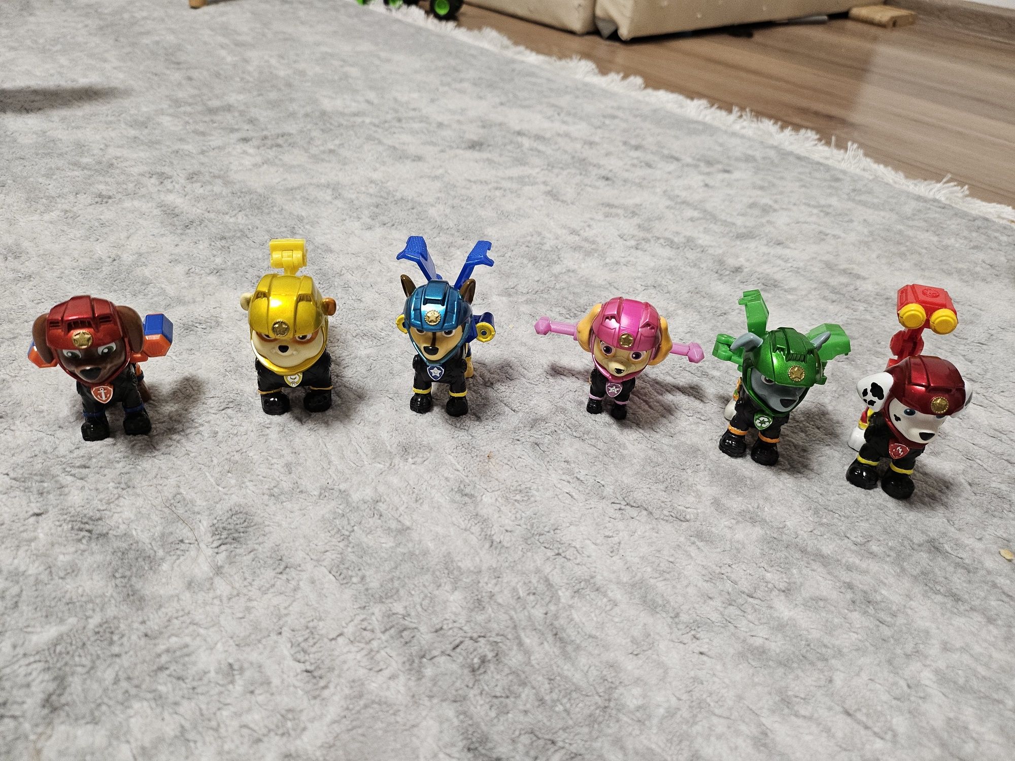 Set 6 figurine Paw Patrol echipa speciala