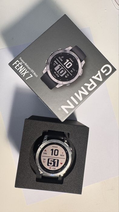 Garmin Fenix 7 silver 47mm