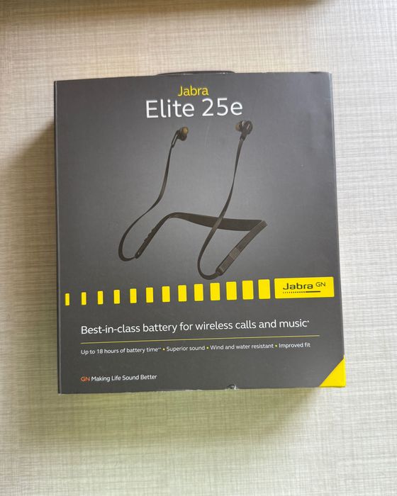 Căști JABRA Elite 25e, Bluetooth, In-Ear, Microfon, negru