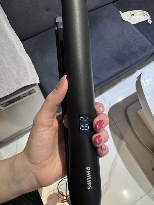 преса за коса Phlips 230градуса , Йонизираща функция, Черна