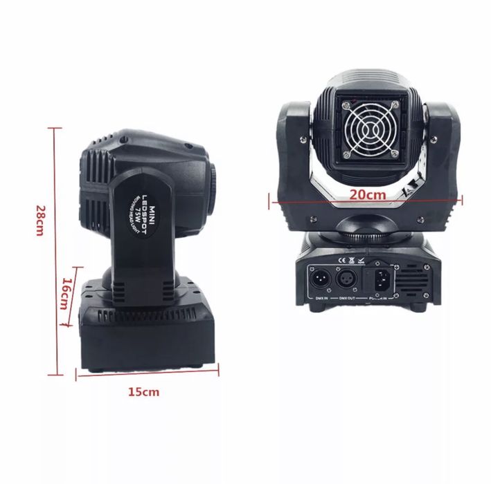 PROMOTIE!!! 75W Moving Head Spot Beam 7R lumini club pub formatie