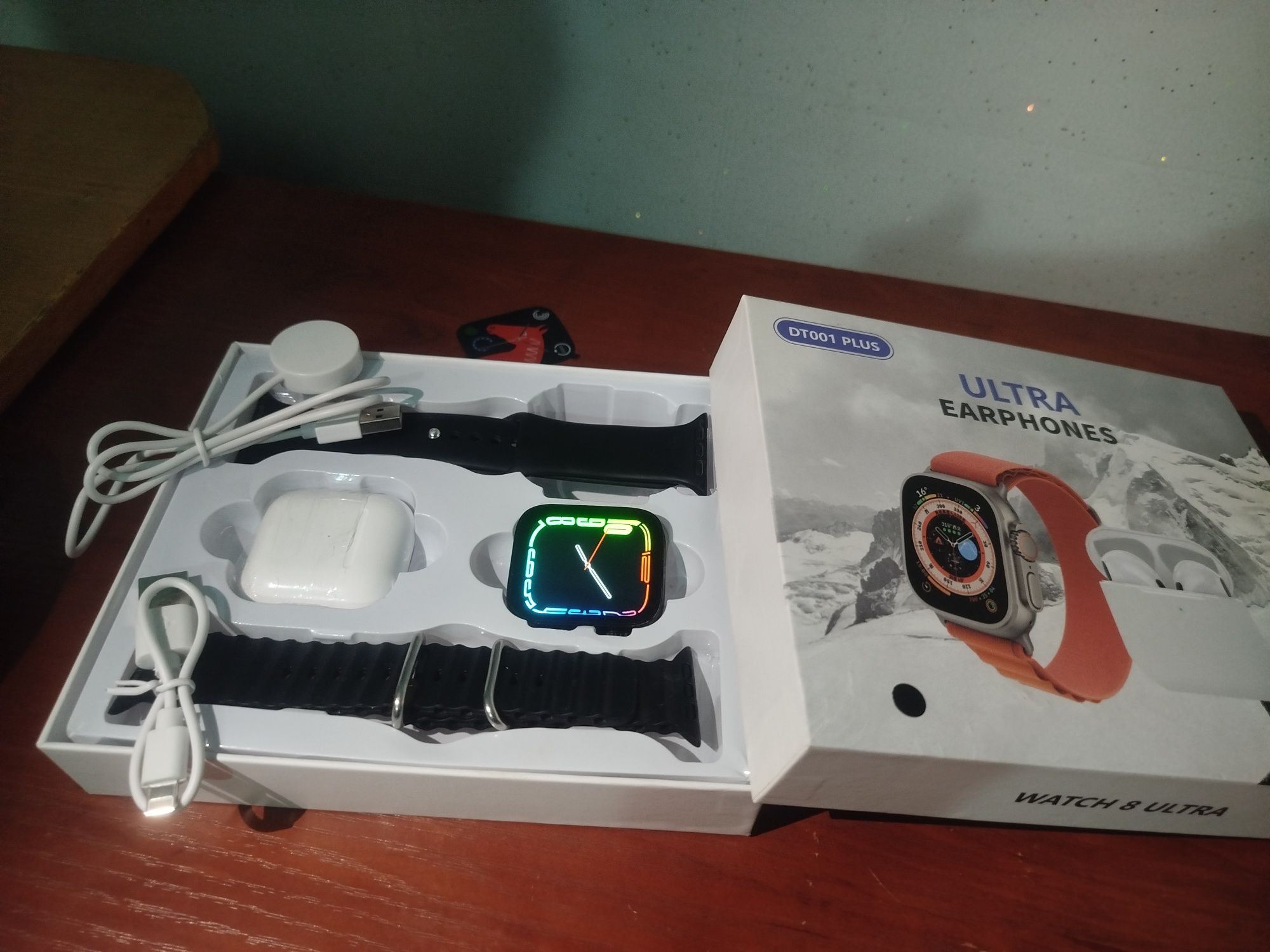 Smart watch 8Ultra +Ultra Earphones Soat