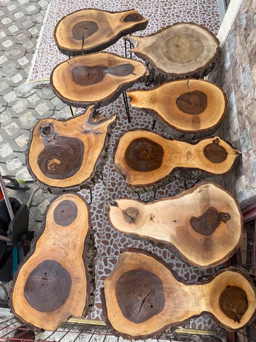 Măsuță de cafea nuc