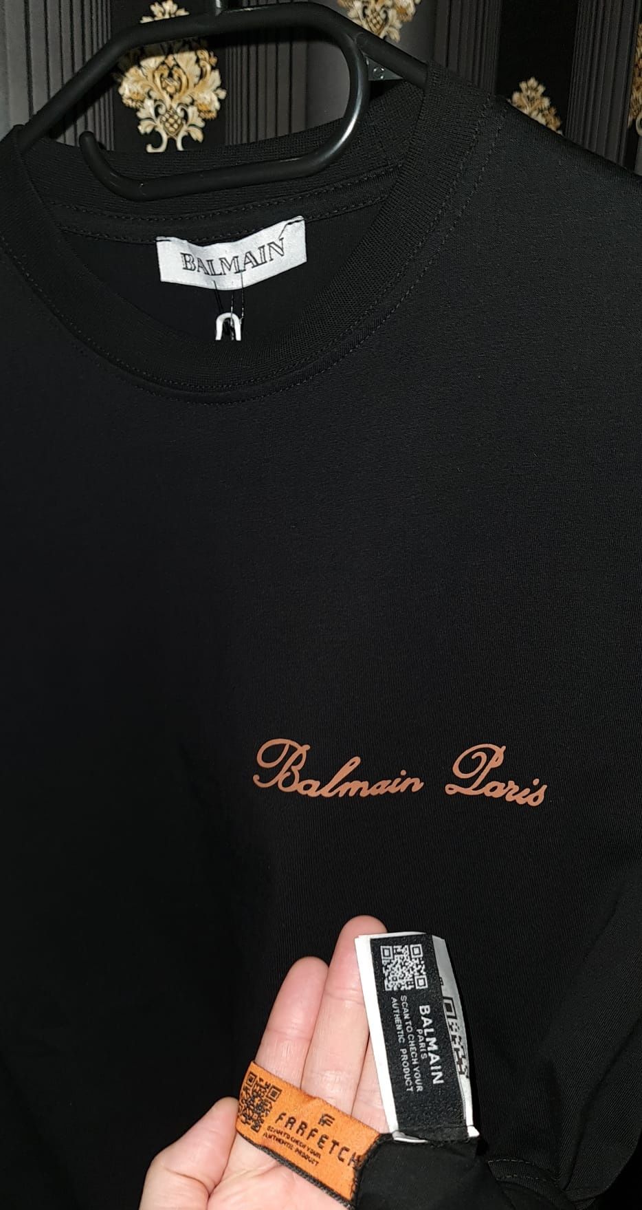 Tricou calitate Premium Balmain / Amiri