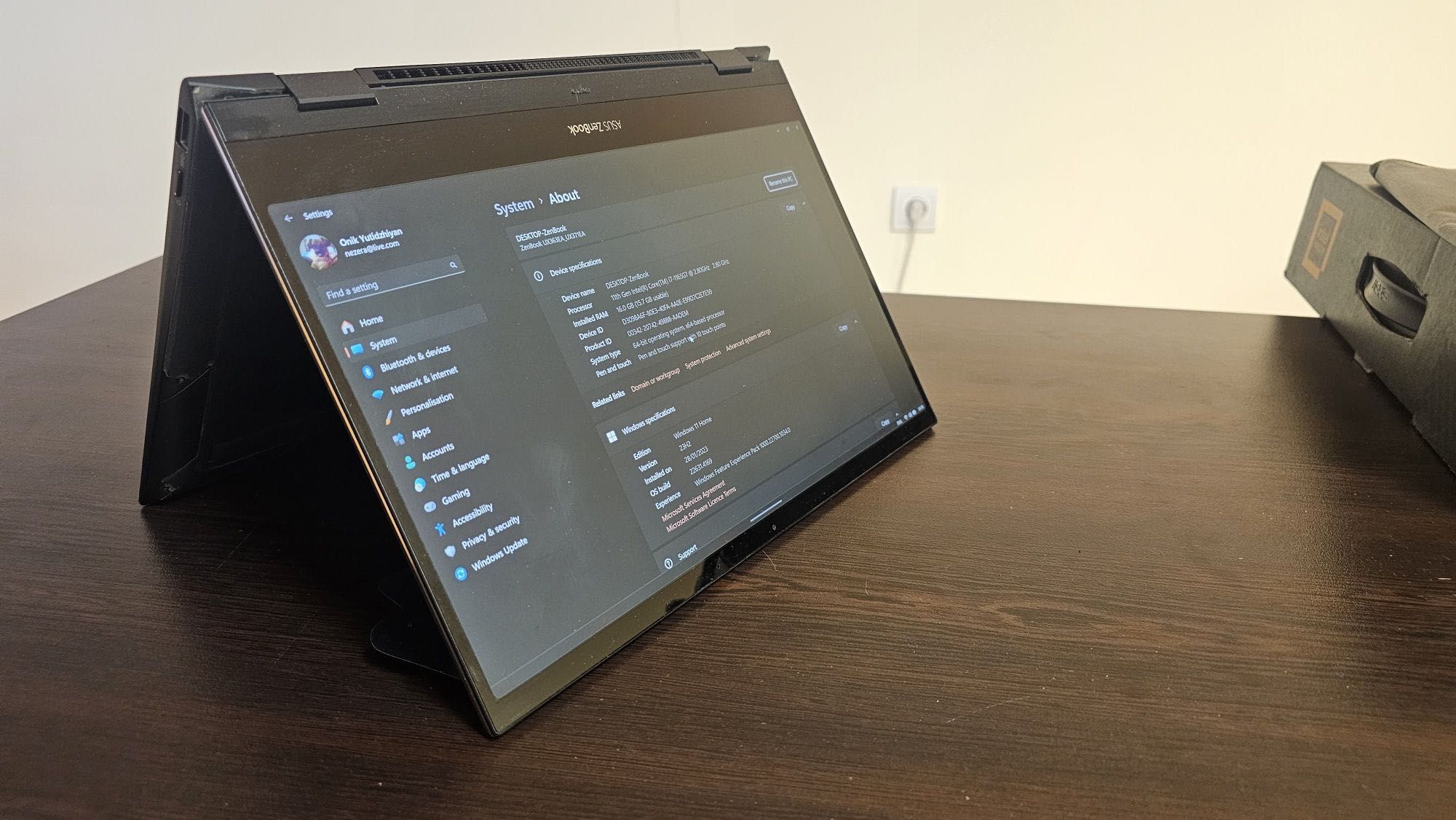Asus zenbook flip