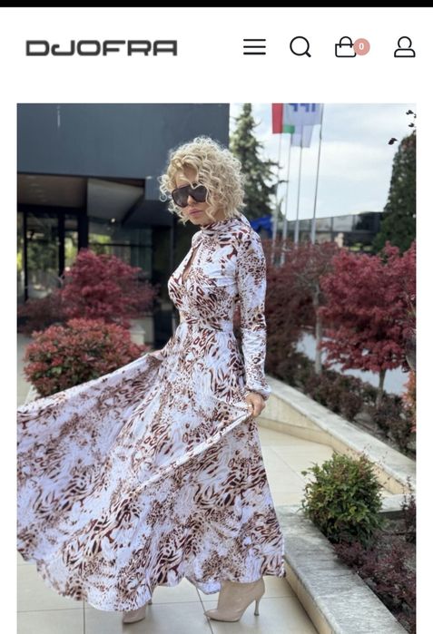 Нова рокля DJOFRA, подходяща за празниците