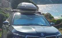 Cutie/Portbagaj 300 litri si Bare Thule (WingBar) 118cm