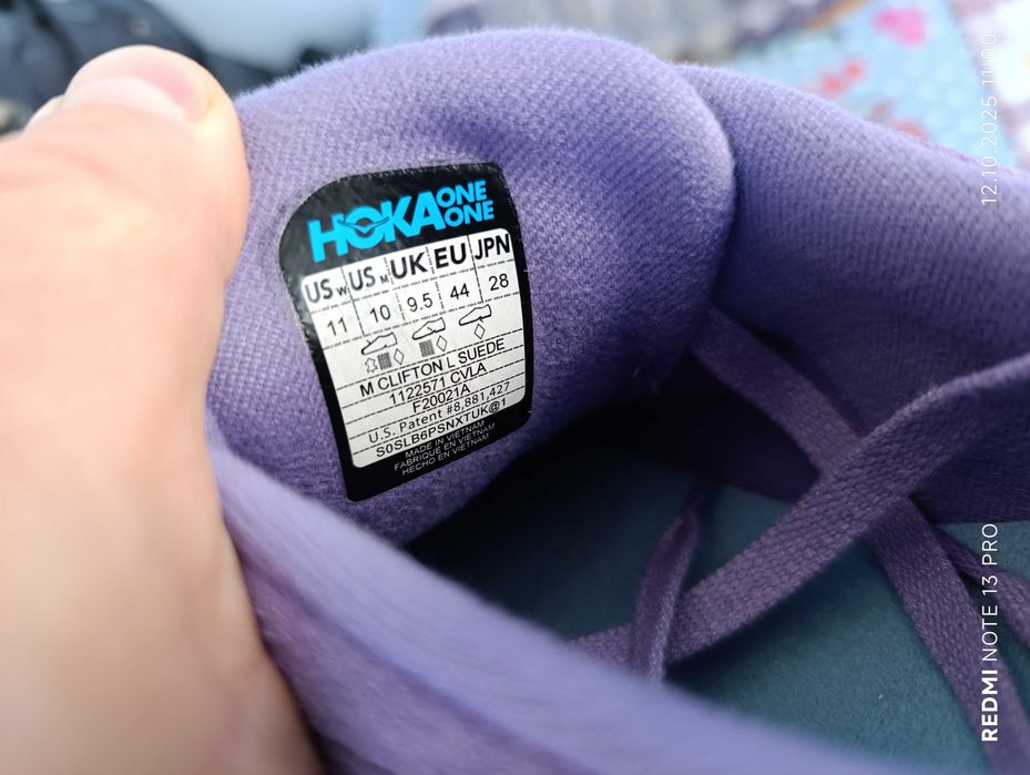 Hoka One One M Clifton L Suede''оригинални мъжки маратонки 44 номер