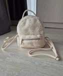 Rucsac mic din blană H&M