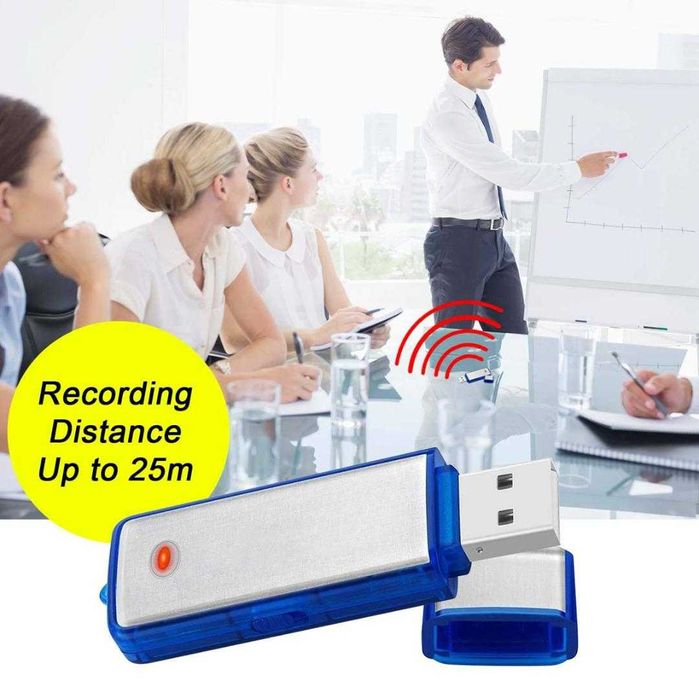 USB 8 GB cu inregistrare voce. Nou!