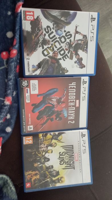 Продам 3 игры на PS5