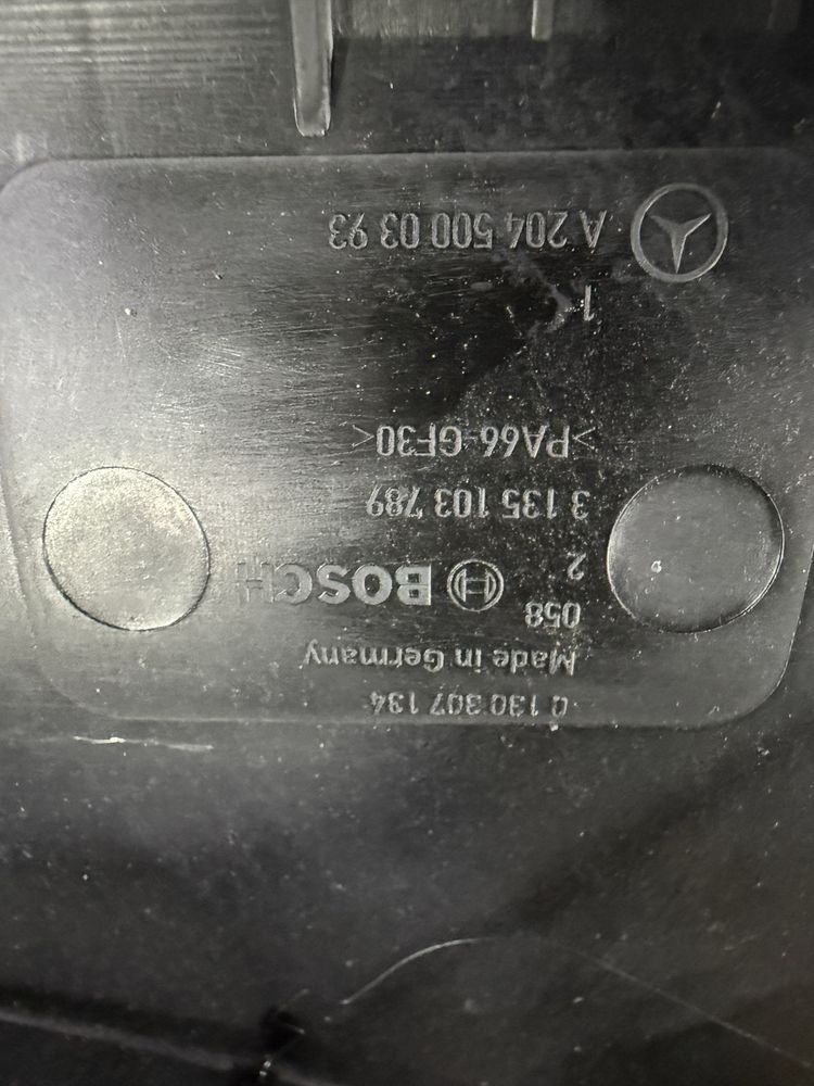 Перка с дифузьор за mercedes w204 c 220 A 651