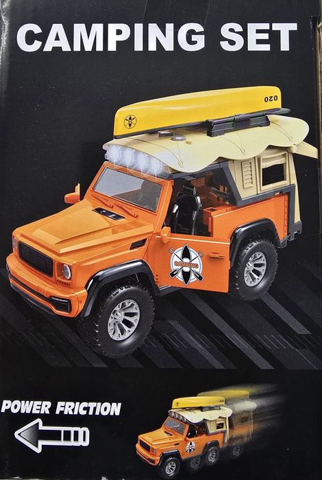 Детски джип с кану-каяк