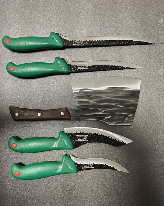 SET Cutite Macelarie 6 piese Germany Green