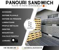 Panouri sandwich/Accesorii/Luminatoare - Plata in rate