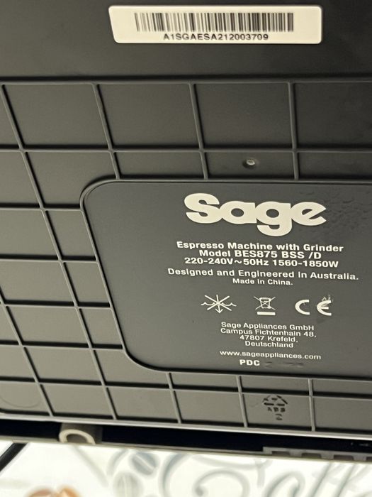 Кафемашина кафе автомат SAGE с гаранция
