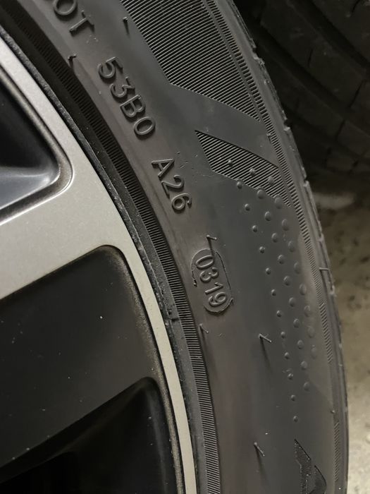 Set 4 jante tabla cu anvelope vara Sailun 205/55 R16 – stare bună