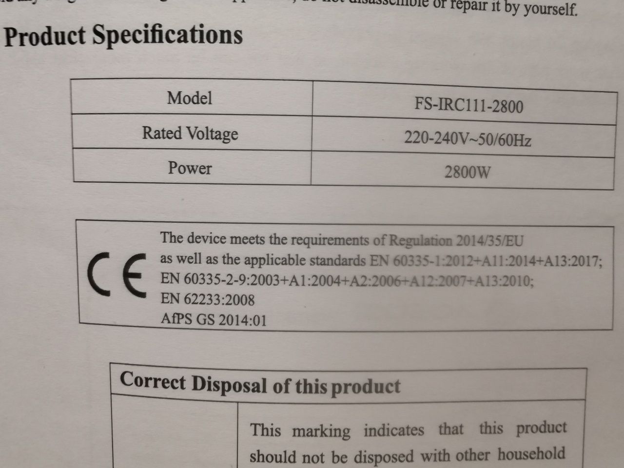 Plita electrica dubla AAOBOSI