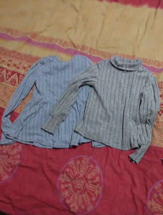 Set malete tricot fete 8/11  ani