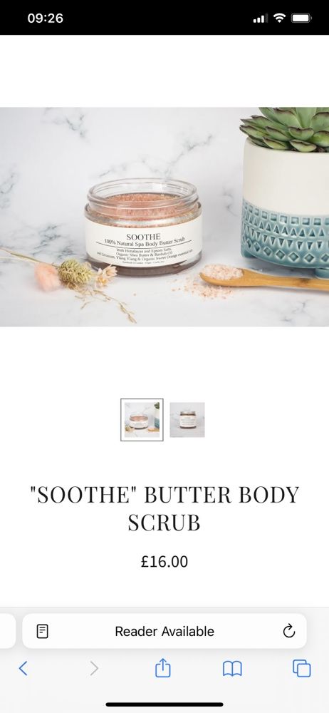 Bonjour Nature body scrub