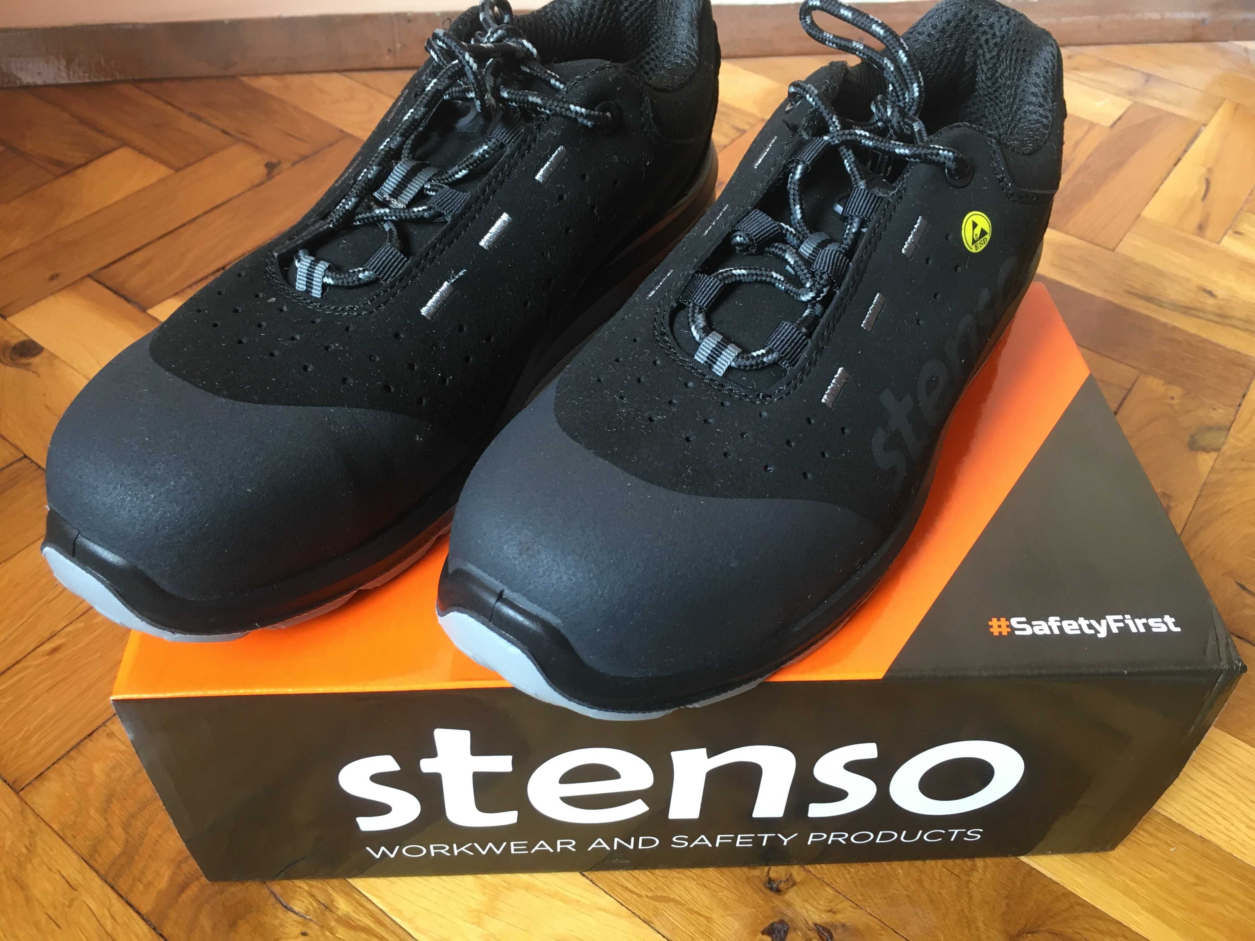 Продавам работни обувки Stenso JETT BLACK LOW MF S1PL MF ESD