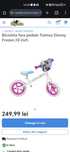 Vând bicicleta fara pedale Frozen