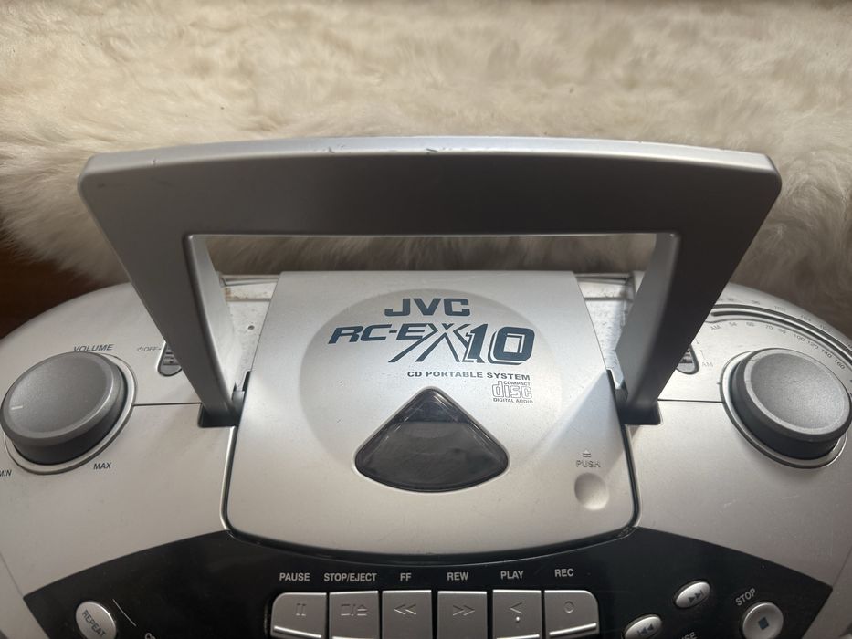 Radio casetofon cd player boombox JVC