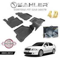 Гумени Стелки SAHLER 4D SKODA OCTAVIA 2005 - 2012