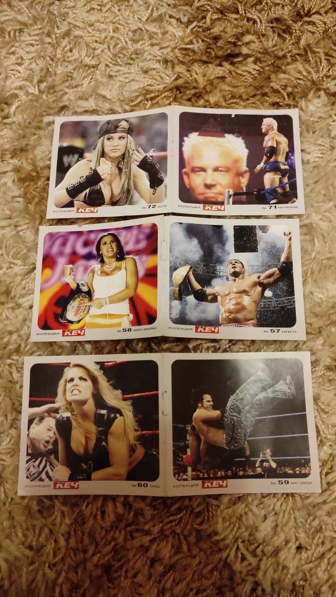 Мини уникални плакати на Първична сила WWE - Разбиване - Кеч