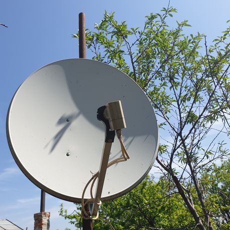 Antena satelit + 2 decodoare rcs rds/digi