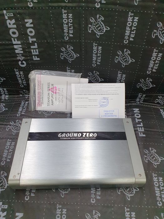 4-канальный усилитель Ground Zero
Ground Zero GZTA 4125X-II