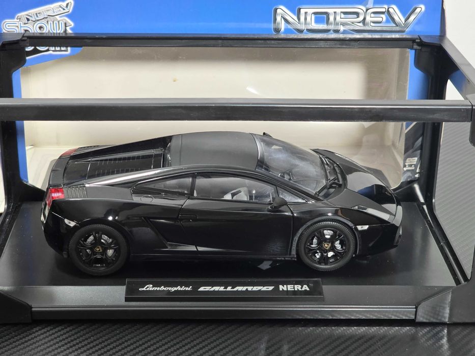 Macheta Auto 1/18 Norev Lamborghini Gallardo NERA