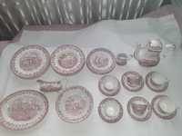 set serviciu de masa portelan englezesc Myotts Country Life 6 persoane