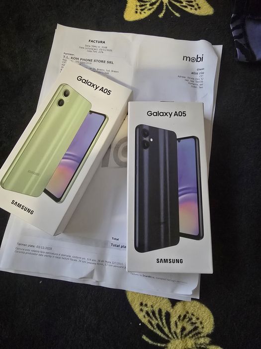 Samsung A05 sigilat Green, Black  garantie
