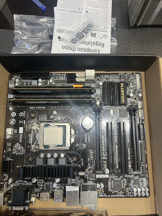 Placa de baza  + proc i7 4790 3,6ghz + Ram 32gb ddr3 + Video RX580 8GB