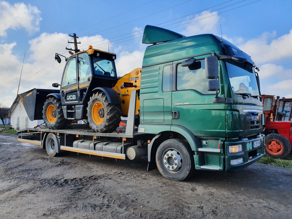 Transport New Holland,Jcb, ,Transport auto