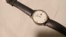 Junghans Mega DCF77 cuarț 34mm ceas radio controlat cristal safir 1970