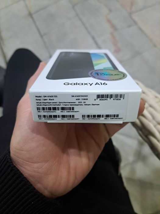 Samsung a16 yangi olgan odam baraka topadi