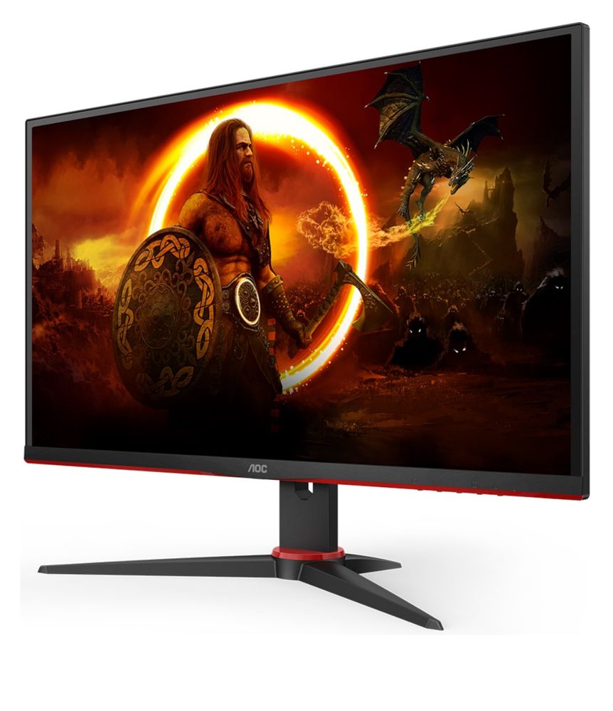 Monitor LED AOC Gaming 24G2SPAE/BK 23.8 inch FHD IPS 1 ms 165 Hz