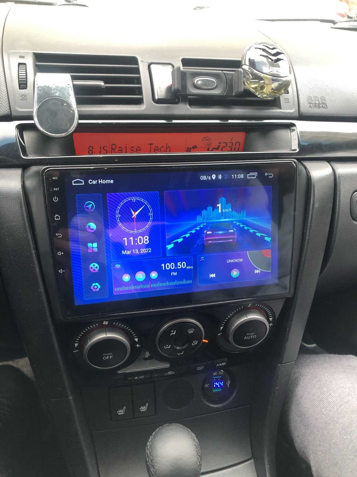 Navigatie GPS Android Dedicata Mazda 3 - Android 13, CarPlay, DSP