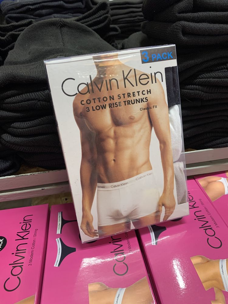 Boxeri Calvin Klein set 3 perechi