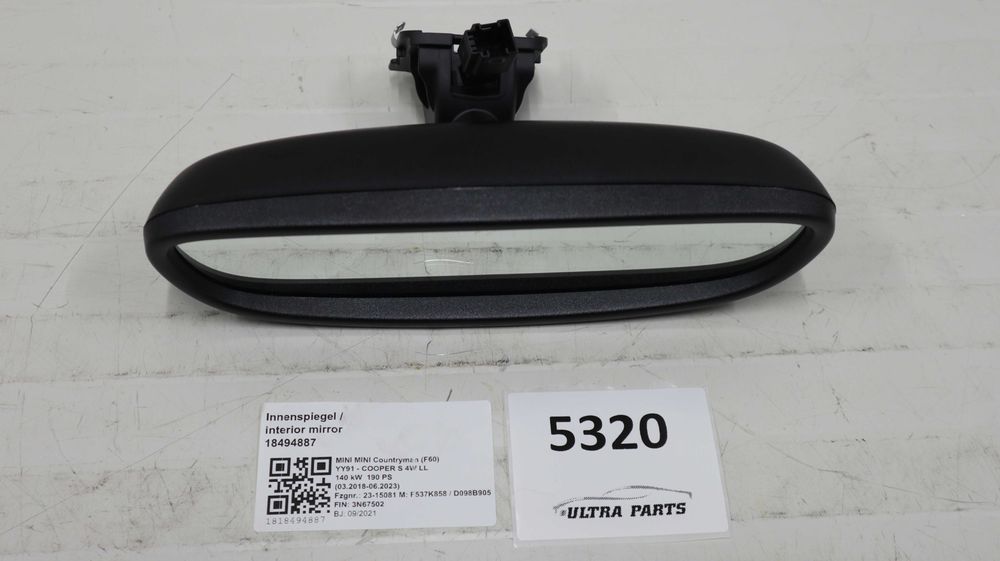 Интериорно огледало Огледало обратно виждане МИНИ Ф54 Ф55 Ф56 Ф57 Ф60