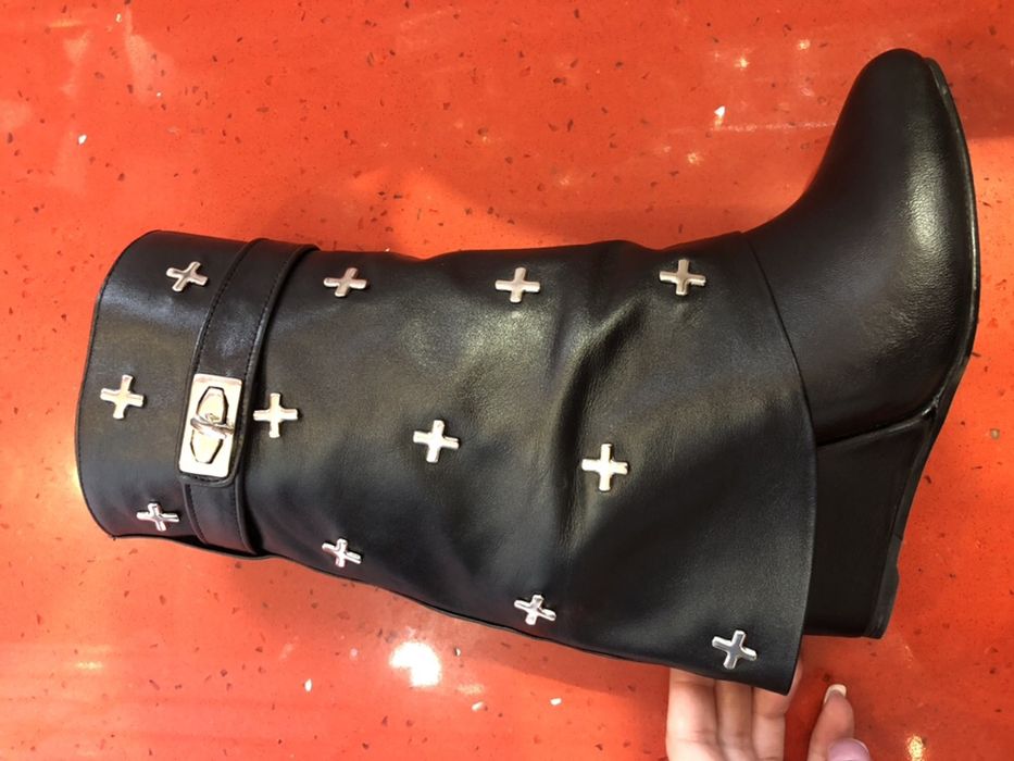 Gheata /platforma Givenchy / piele naturală 100% POZE REALE