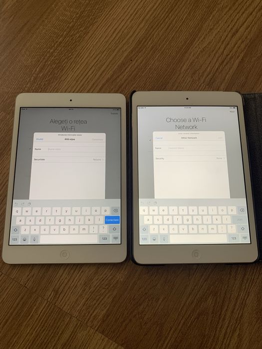 Doua iPad pentru piese .