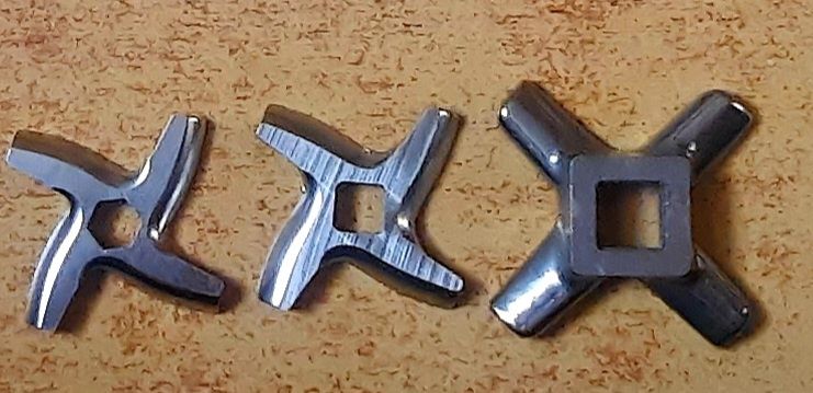 Нож для мясорубки  Moulinex, Bork, Bosch, Daewoo, шести и четырёхгранн