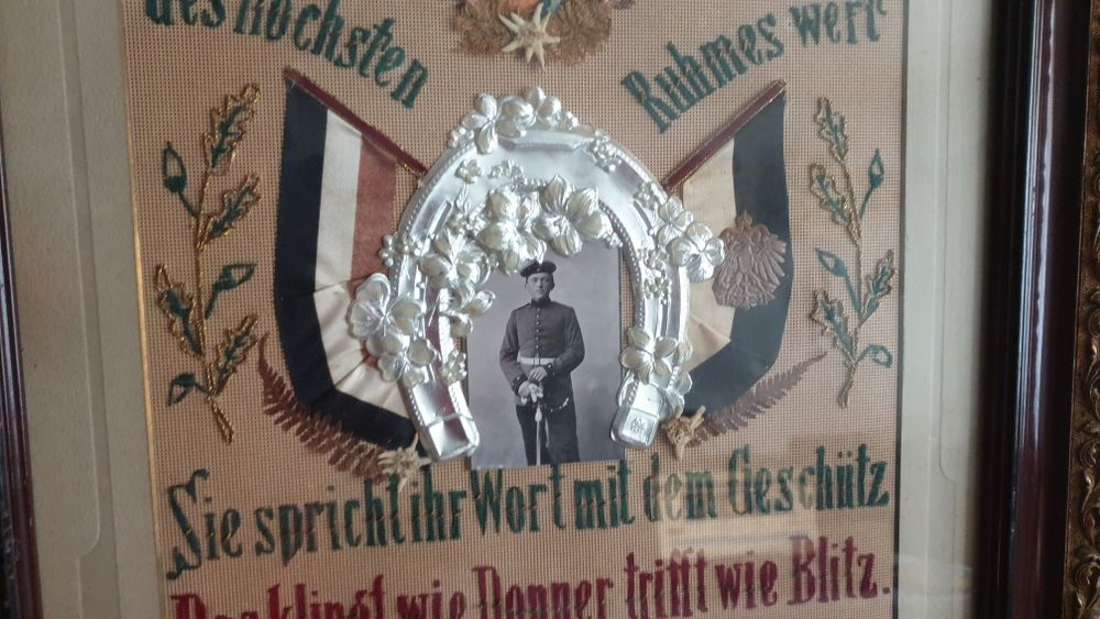 Стар немски военен артефакт